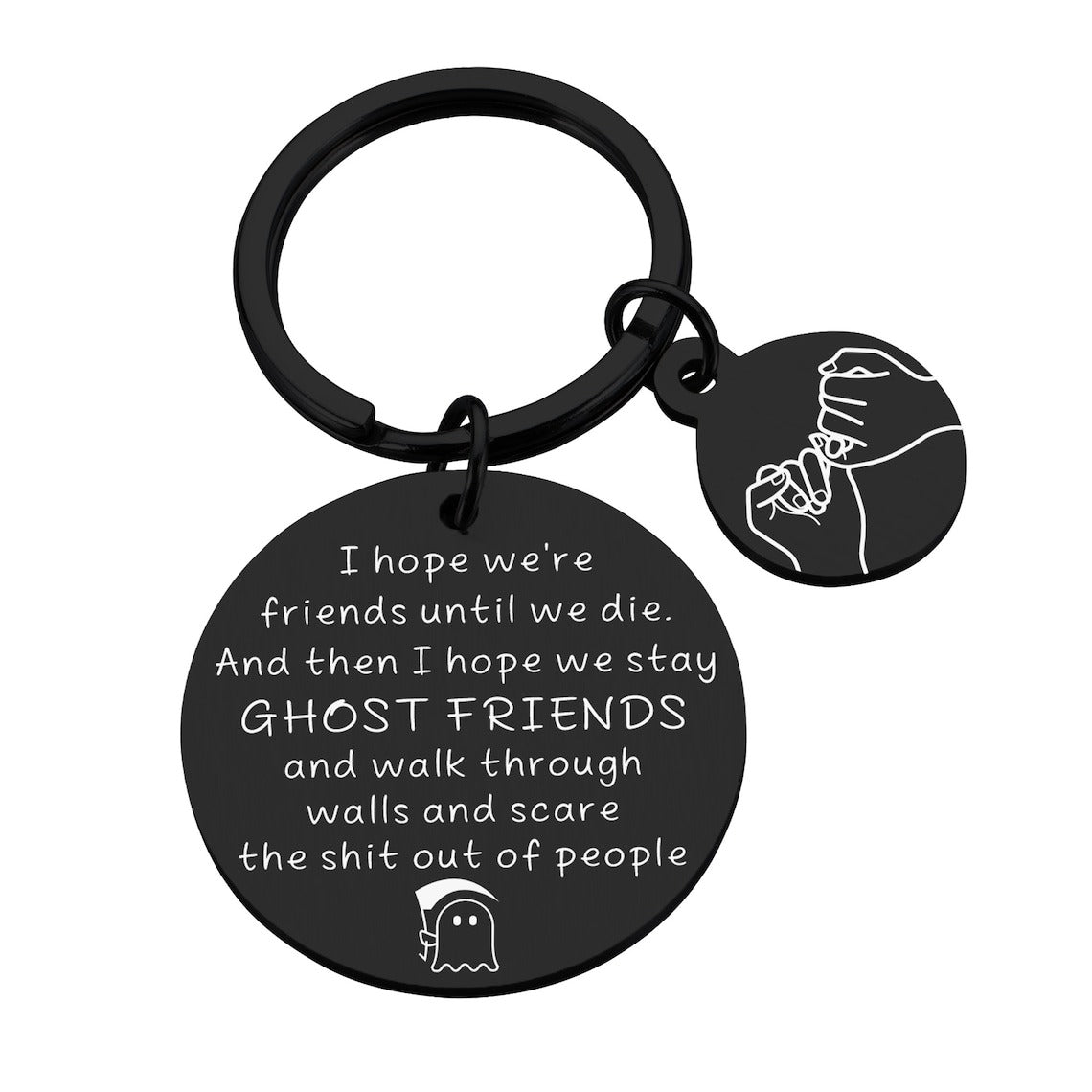 👻BLACK-FRIDAY-PRE🤣Ghost  Keychain Gifts For Friend