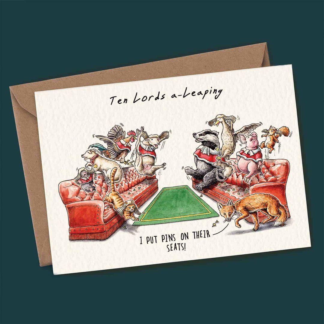 🎄Hot Sale🔥-Funny Christmas Advent Card Set