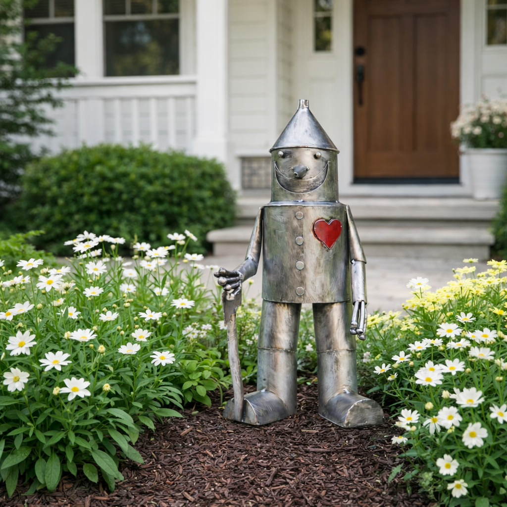 Tin Man Garden Statue