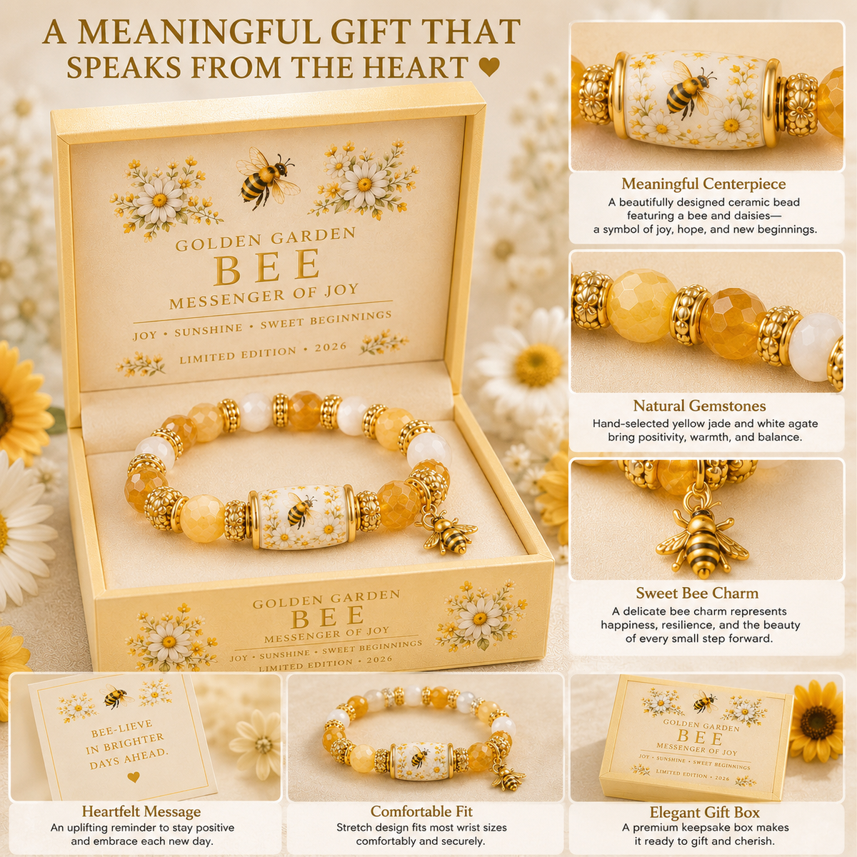 2026 Meaningful Gift Bracelet Collection ✨ Faith • Hope • Healing • Love • Remembrance • Protection • Peace • Joy