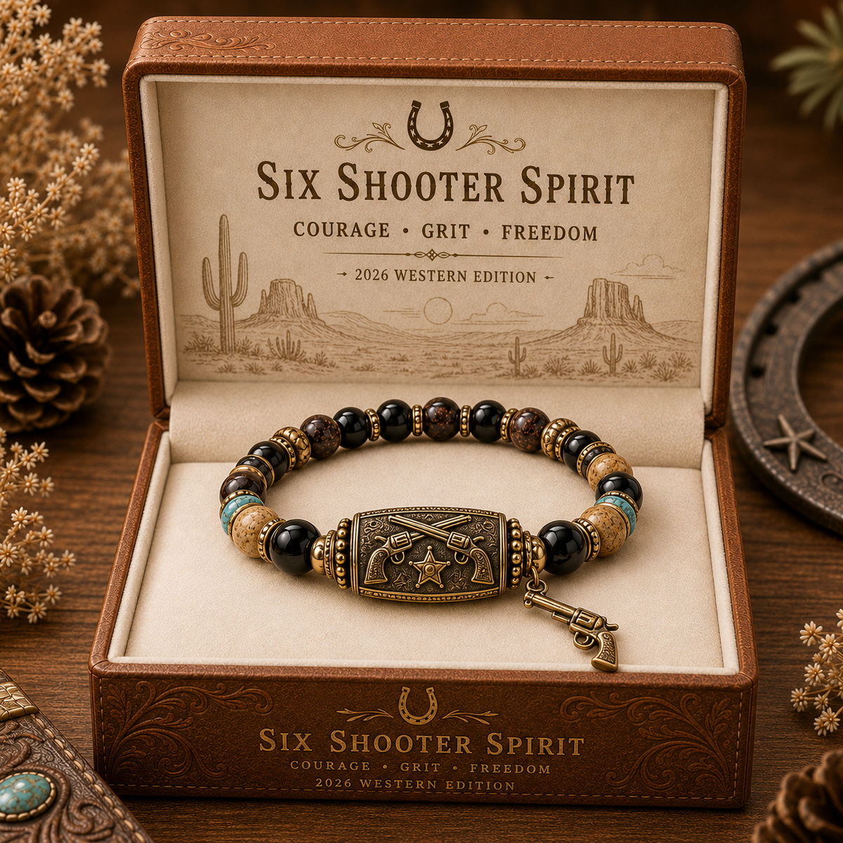 🔥Limited Edition🐎 Western Horse Guardian Crystal Bracelet👍