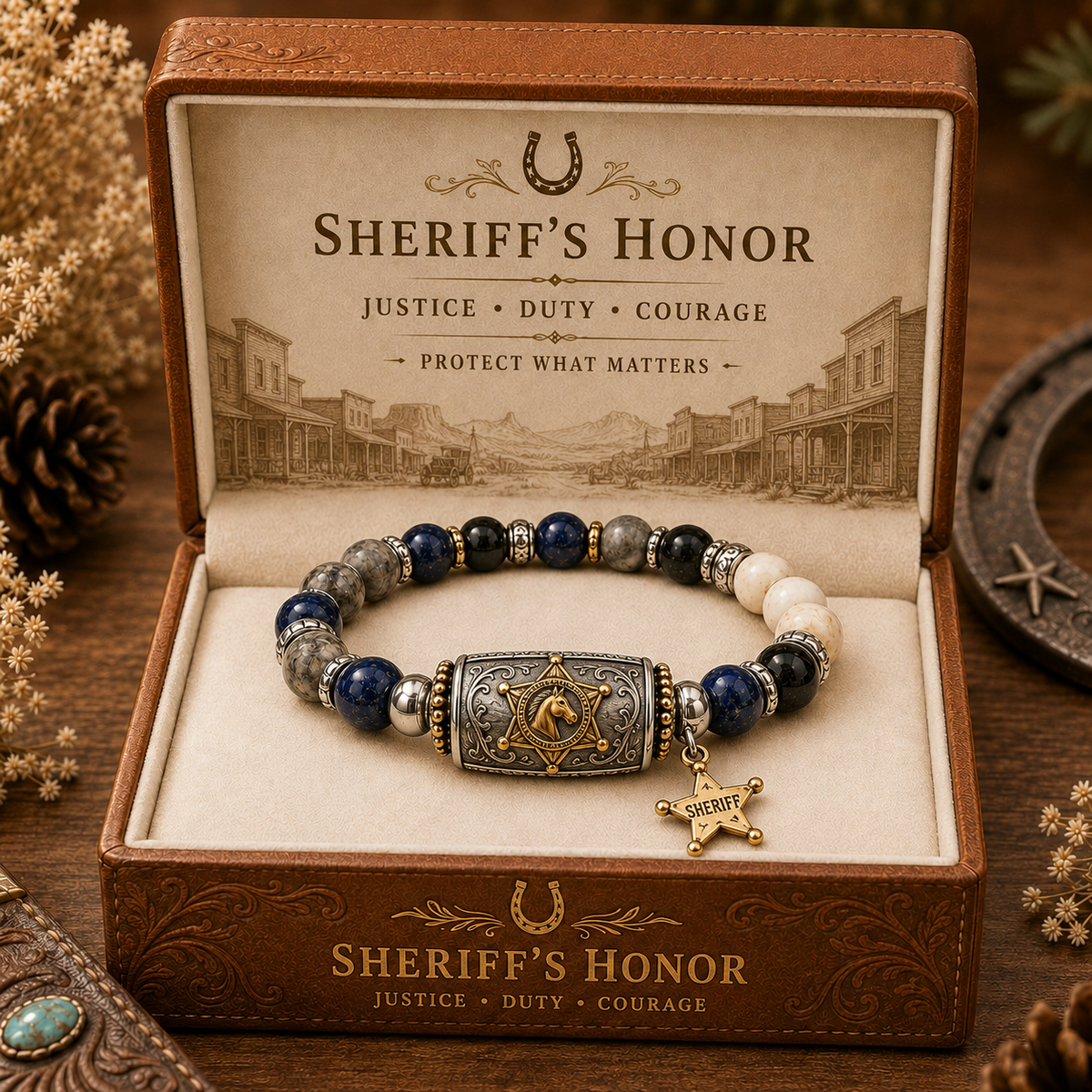🔥Limited Edition🐎 Western Horse Guardian Crystal Bracelet👍