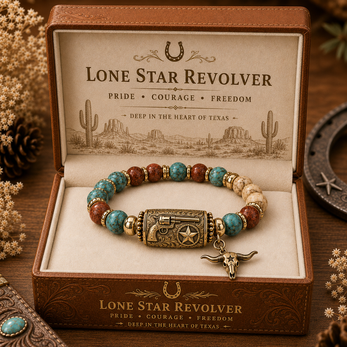 🔥Limited Edition🐎 Western Horse Guardian Crystal Bracelet👍
