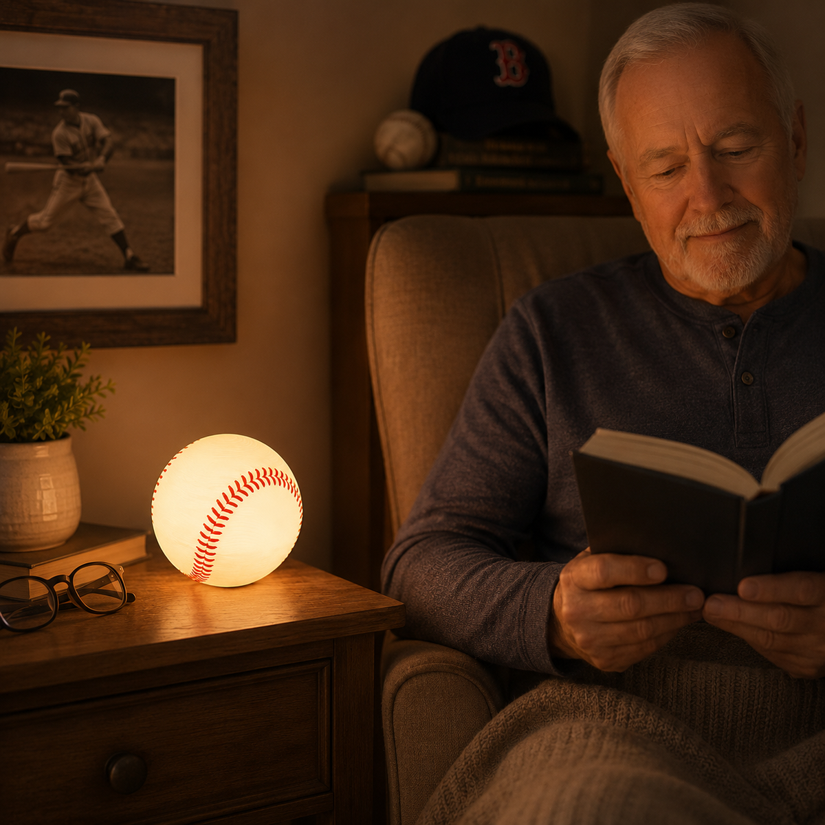 🎁Last Day 60% OFF - Baseball Night Light Gift