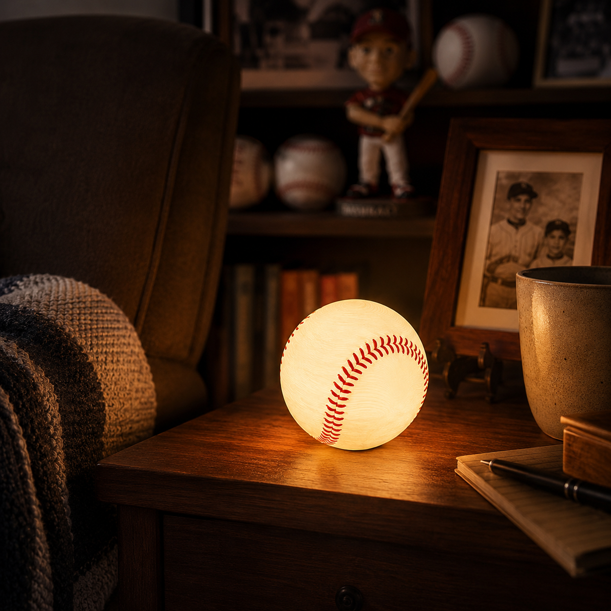 🎁Last Day 60% OFF - Baseball Night Light Gift