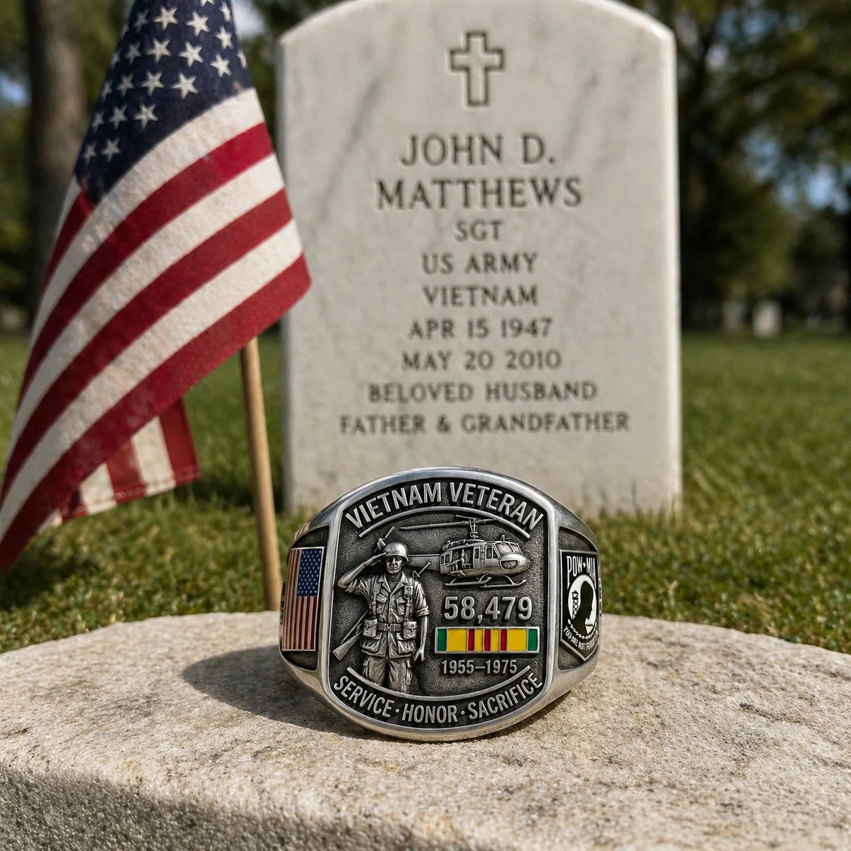 🏆Last Day Promo: 49% OFF 🎖️-Vietnam Veteran Survival Tribute Paracord Bracelet
