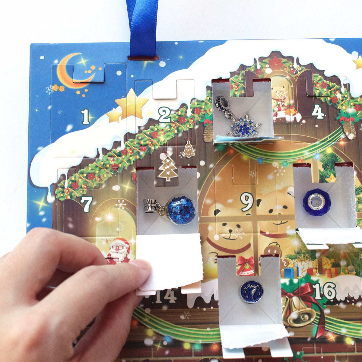 Christmas Pre Sale 78% OFF --24 Pcs DIY Christmas Advent Calendar Bracelets Set