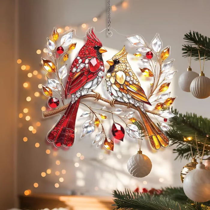 🌲Christmas Gift--❤️Memorial Keepsake – Cardinal Lovebirds