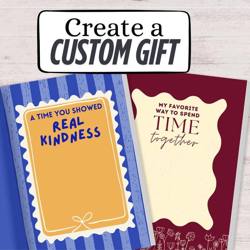 🔥Last Day 50% OFF - ❤️Just A Few Things I Love About You (With All My Heart) Fill In The Blank Gift Book📚