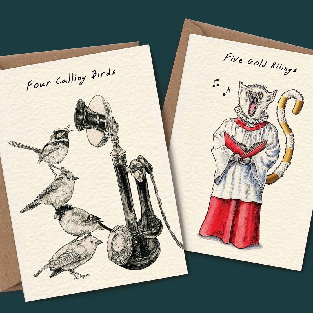 🔥Christmas Pre-Sale 40% OFF🔥-Twelve Days Of Christmas Card Set