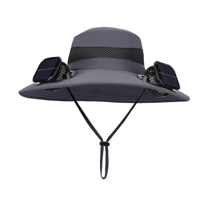 Solar-Powered Outdoor Fan Hat 🔥 – The ultimate gift for dads!