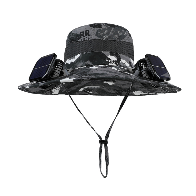 Solar-Powered Outdoor Fan Hat 🔥 – The ultimate gift for dads!