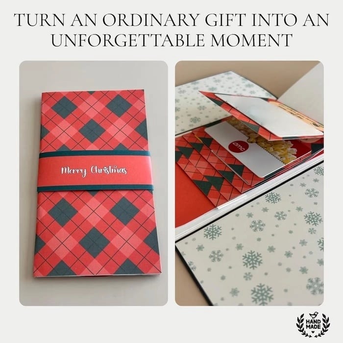 🎄Christmas Sales 49% OFF🎅Handmade Christmas Gift Card Holder (BUY 3 GET 1 FREE)