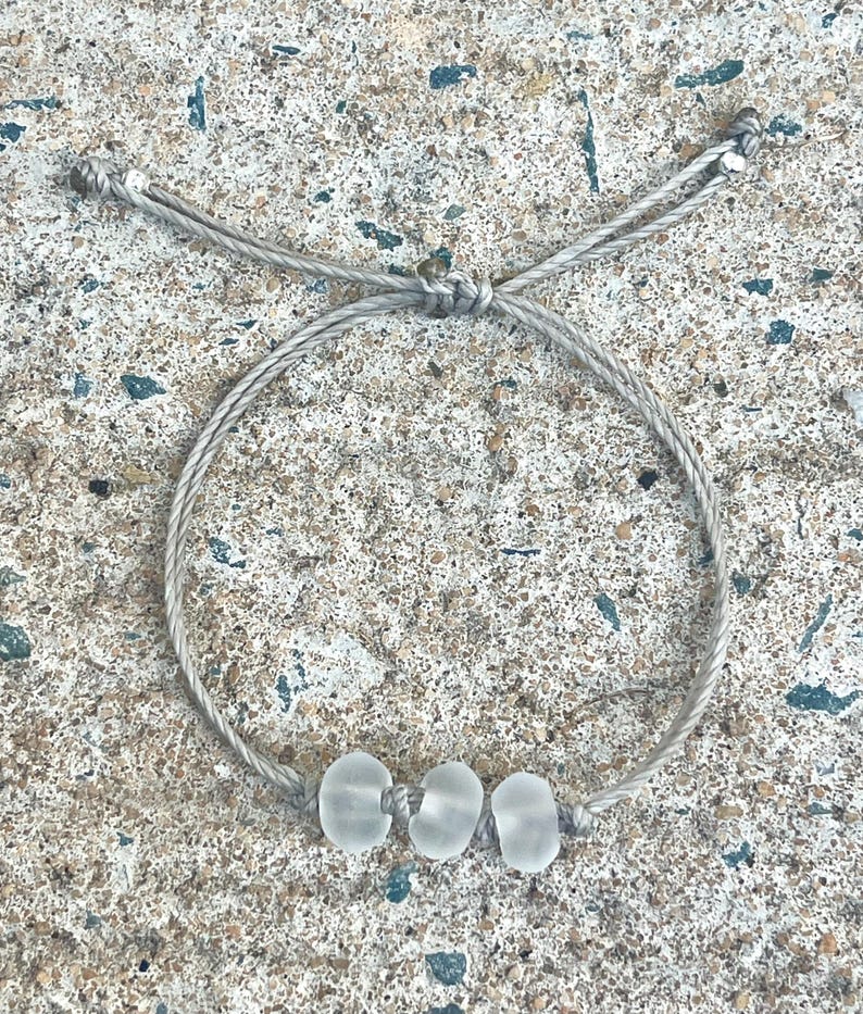 Soul Sister Bracelet Sea Glass Bead Bracelet
