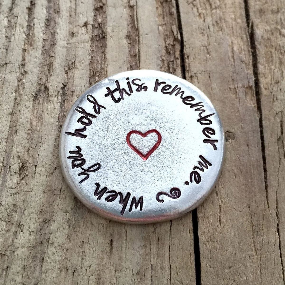 🌲Christmas Hot Sale 80% OFF🔥Heartfelt Pewter Pocket Tokens