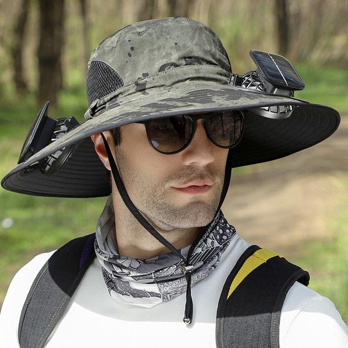 🎁Best father‘s Day Gifts❤2026 New Ultralight Solar Fan Sun Hat 🌞– Lighter Than a Baseball!⚾(Only 11oz)