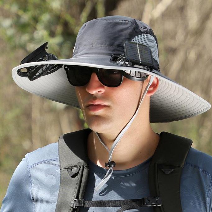 🎁Best father‘s Day Gifts❤2026 New Ultralight Solar Fan Sun Hat 🌞– Lighter Than a Baseball!⚾(Only 11oz)