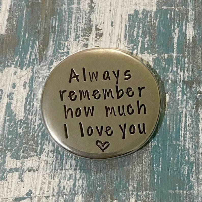 🌲Christmas Hot Sale 80% OFF🔥Heartfelt Pewter Pocket Tokens
